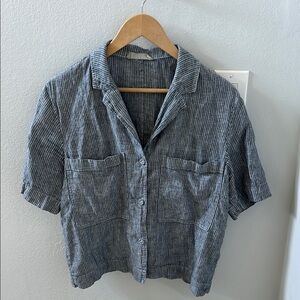 Everlane 100% linen button down